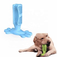 Dental Care Brushing Stick Effective Teeth Cleaning Massager Natural Rubber Dog Toothbrush Chew Toys