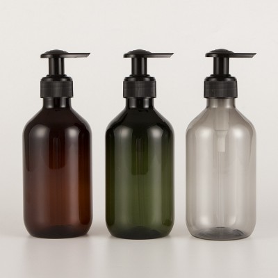 Shower Gel Shampoo Bottle 300Ml 500Ml Cosmetic Pet Lotion Pump Bottle Plastic Lotion Bottle